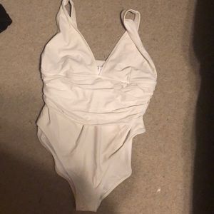 Forever 21 white swimsuit